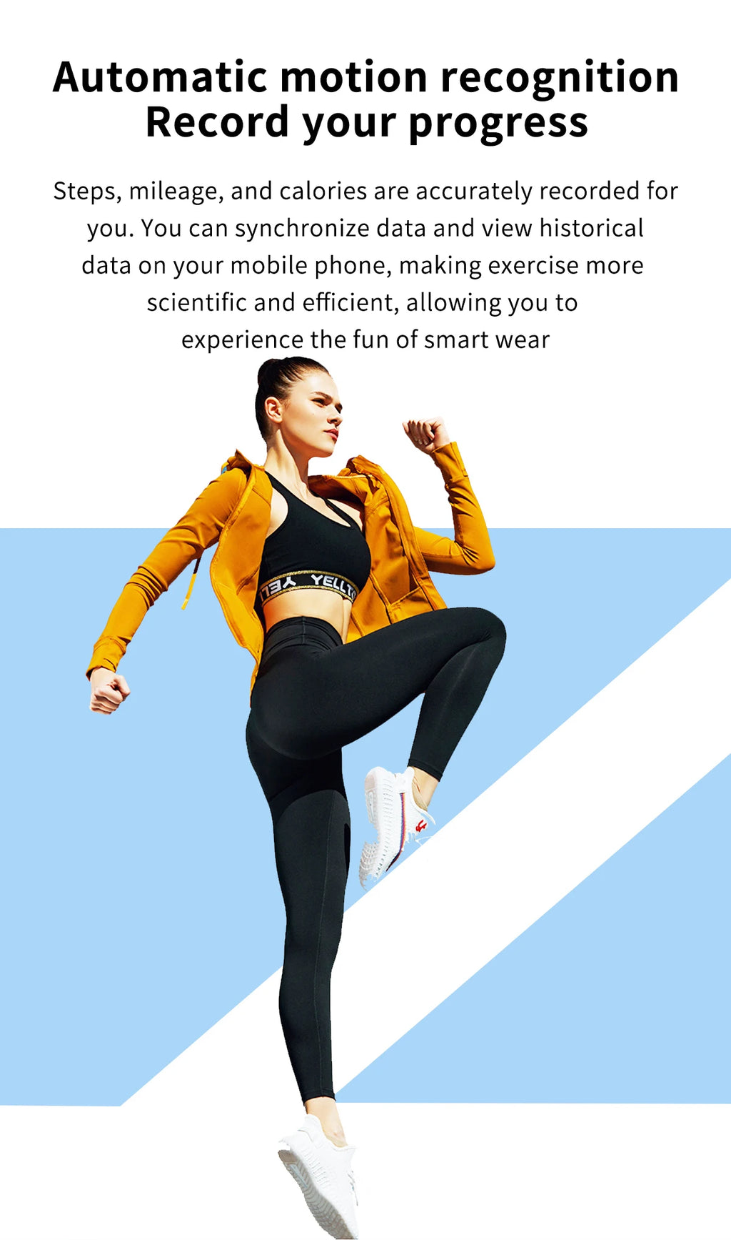 LIGE Smart Watch – Heart Rate, Fitness Tracker & Waterproof | Android & iOS