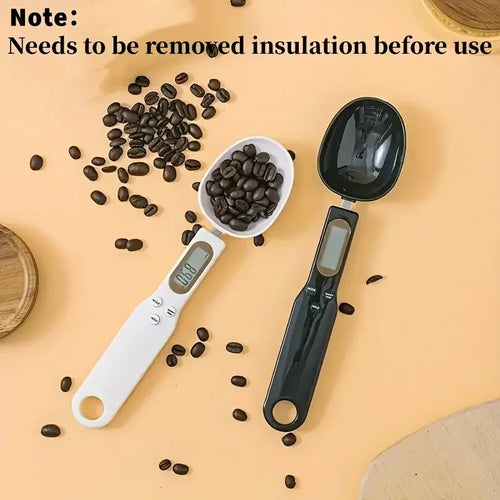 Pocket-sized digital spoon scale- Accurate to 0.1g for Coffee, Flour, Medicine and Kitchen use.